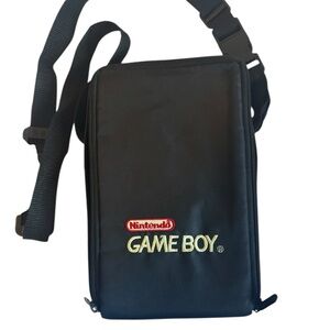 Nintendo Game Boy Black Messenger Bag